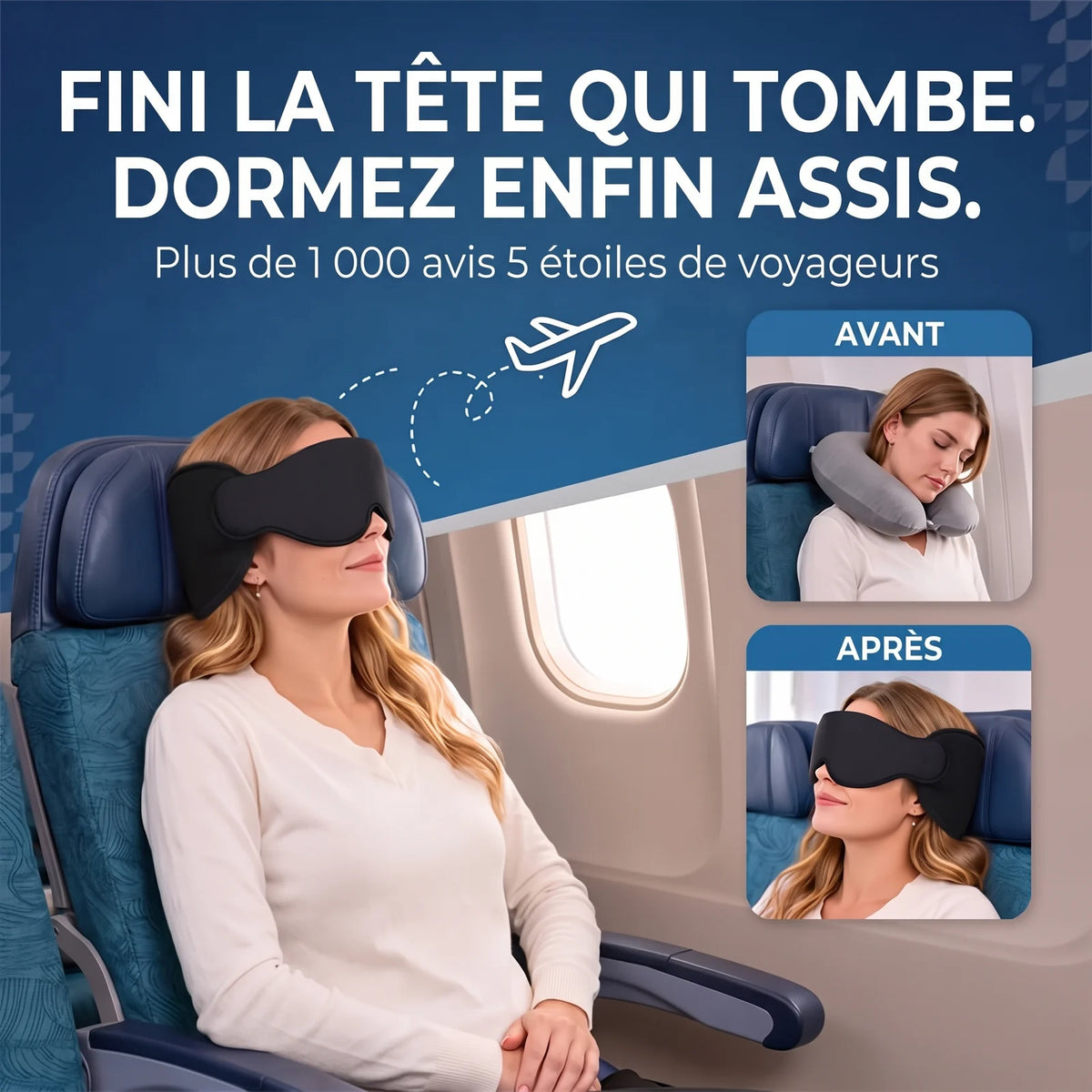 Fini la tête qui tombe, dormez enfin assis
